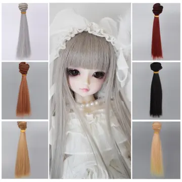 white doll hair