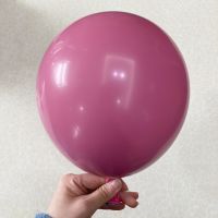 18/10/5inch Double layer Latex Balloons Retro Pink balloon Birthday Balloons Baby Shower Girls 1st Birthday Wedding Party Decor