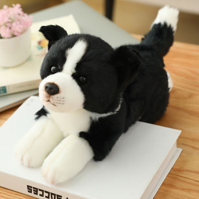 [COD] จำลองสุนัขตุ๊กตา จริงการเลี้ยงสัตว์ชายแดนสุนัขตุ๊กตาของเล่นตุ๊กตา ของเล่นลูกสุนัขนุ่ม กำหนดเอง Christmas Gift