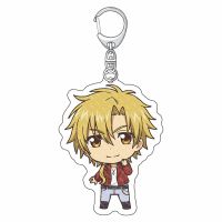 Anime Keychain CARDFIGHT Vanguard Man Acrylic Key Chain Women Key Holder Cute Couples Keyring Wedding Alloy Porte Clef OverDress