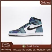 NK J1 Retro High Game Royal Basketball Shoes brown p