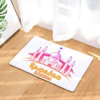 Eid Mubarak Kitchen Mat Home Entrance Ramadan Doormat Hallway Bedroom Living Room Decoration Moon Mosque Floor Carpet