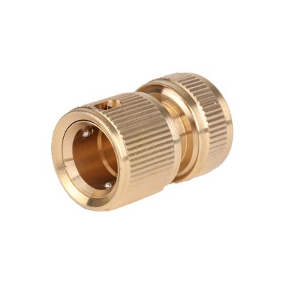 ☎ Aluminum alloy copper plated hose adapter quick connect swivel connector garden hose connection system for watering irrigation
