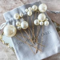 U-shaped Pin Metal Barrette Clip Hairpins Simulated Pearl Bridal Tiara Hair Accessories Wedding Hairstyle Design Tools