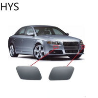 HYS ฝาครอบอะไหล่หุ้มหัวฉีดตัวล้างไฟหน้ารถ1คู่สำหรับ A4 Audi B7 8E0955275E 2005-2008 8E0955276E