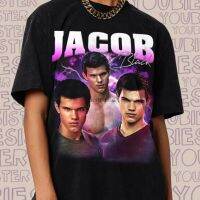 Vintage Jacob Black Taylor Lautner T-Shirt Twilight T-Shirt Jacob Black Homage T-Shirt Twilight Sweatshirtteam Jacob Shirt Adaca 【Size S-4XL-5XL-6XL】