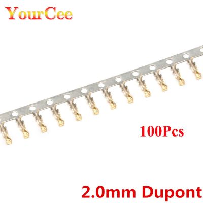 100pcs/lot 2.0MM Dupont Line Terminals PH2.0 Reed Connector Crimping Terminal Female Terminals