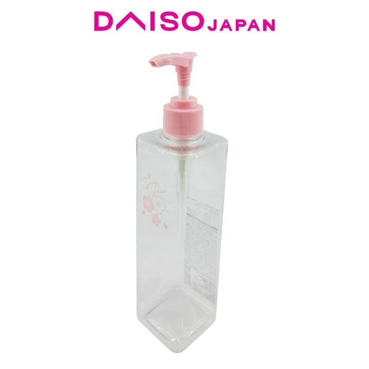 Daiso Slim Square Pump Bottle 500ml Lazada PH