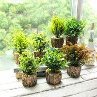 Artificial Plants New Style with Tub Potted Creative Home Interior Bedroom Office Hotel Party Holiday Decorations