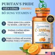Multivitamin Store - Viên Uống Bổ Sung Vitamin C 1000mg Puritan s Pride