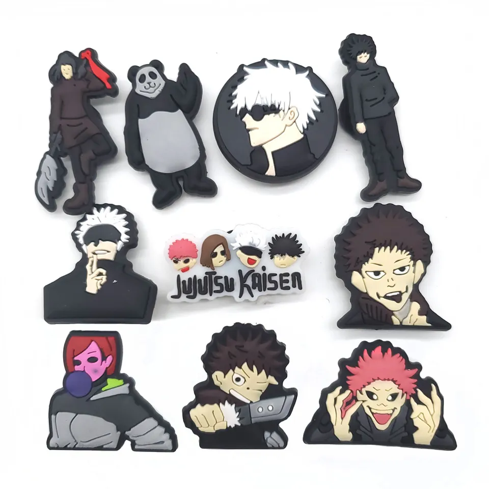 New Arrival 1pcs Shoe Charms Famous Anime Cartoon Warrior Accessories PVC  Kids Shoe Buckle Fit Wristbands Birthday Present