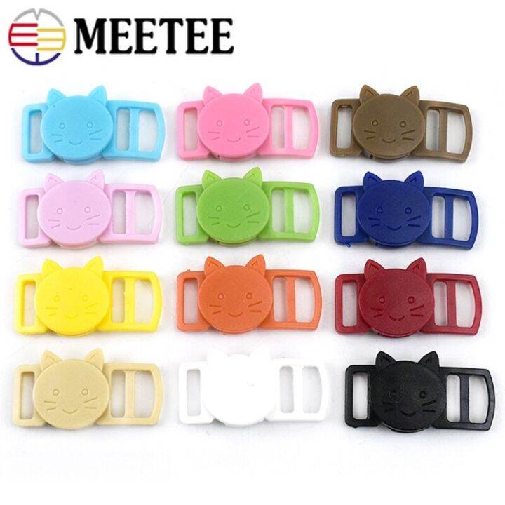 50-100pcs-10mm-plastic-quick-side-release-buckle-safty-breakaway-adjust-clasp-cat-dog-collar-webbing-strap-paracord-accessories-cable-management