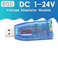 LED DC-DC 5V to DC 1-24V Adjustable Potentiometer USB Step Up/Down Buck Boost Converter Power Supply Voltage Regulator Module Electrical Circuitry  Pa