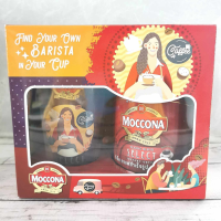 Moccona Select Instant Coffee (Giftset) มอคโคน่า ซีเล็ค กาแฟสำเร็จรูป ชนิดขวด 190 กรัม (กิฟเซ็ท รุ่นแถมแก้ว)