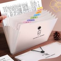 A4 Multi-layer Folder Large-capacity File Storage Classification Multi-function Bill Organ Bag Office Stationery School Supplies