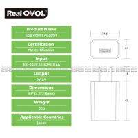 【❂Hot On Sale❂】 fuchijin77 อะแดปเตอร์แปลงไฟ Usb 5v2a ได้รับการรับรองจาก Realqvol Ce Fcc Ul Kc Ass Rosh Pse Eu Us Uk Au Kr อะแดปเตอร์เครื่องชาร์จอุปกรณ์ปลั๊กราสเบอร์รี่