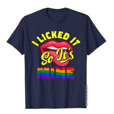 เสื้อยืดลำลองฤดูร้อน sadasเสื้อยื ฉันเลียมันดังนั้นมันของฉัน ตลก LGBT จับคู่ของขวัญเสื้อยืดครอบครัวบุรุษเสื้อยืดด้านบนฮิปฮอปท็อปส์ซู （S-5XL）