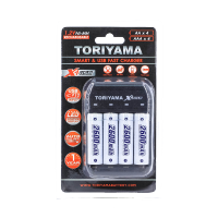 แท่นชาร์จ Toriyama X4 USB Charger+ถ่าน AA 2600mAh (แพ็ค 4 ก้อน)