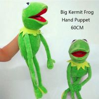 กบ Kermit เต็มรูปแบบขนาดใหญ่60ซม. ใหม่ตุ๊กตามือของขวัญคริสต์มาสเด็กตุ๊กตาหนานุ่มนุ่ม