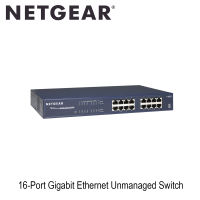 Netgear (JGS516) 16-Port Gigabit Ethernet Unmanaged Switch ประกันศูนย์ไทย