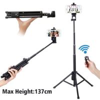 ( Promotion+++) คุ้มที่สุด  VCT-1688 2in1 Protable Selfile Stick Tabletop Tripod ชุดขาตั้งกล่องเซลฟี่ 3ขา+รีโมทบลูทูธ+หัวต่อมือถือ รีโมท ไม้ กระดก จู น รีโมท รั้ว รีโมท รีโมท บ้าน จู น รีโมท