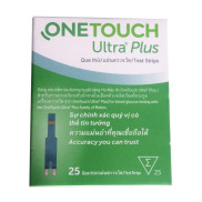 OneTouch Ultra plus 25 blood glucose test strips