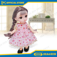 SEA&amp;SUN New Arrival!!! doll house for kids girl sale House Toys Diy Doll Dress Up Childrens Toy Dolls Christmas Party Gift Toy For Girl Barbi