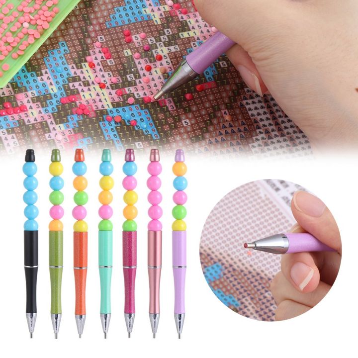 okdeals-ปากกาปักลายอุปกรณ์เย็บผ้าทำด้วยมือ-ปากกาลูกลื่นงานปักครอสติชปักภาพวาดเพชรภาพวาดเพชร5มิติ