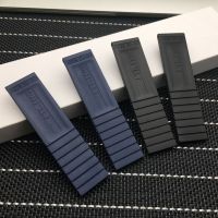 Black Blue  Silicone Rubber Watch band 20mm  Watchband Bracelet For navitimer/avenger/Breitling strap toolsby Hs2023