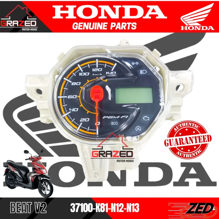 Speedometer Assembly for Honda Beat fi V2 (37100K81N12) Lazada PH