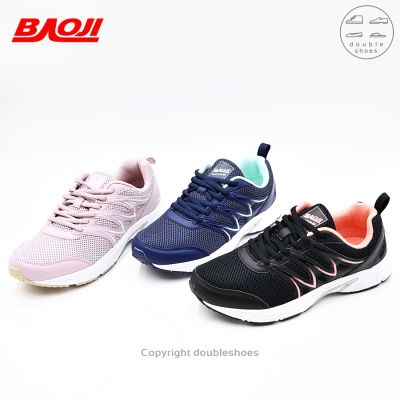 BAOJI RUNNING ของแท้ 100% รองเท้าวิ่ง รองเท้าออกกำลังกาย รุ่น BJW574 (ดำ/ กรม/ ม่วง) ไซส์ 37-41