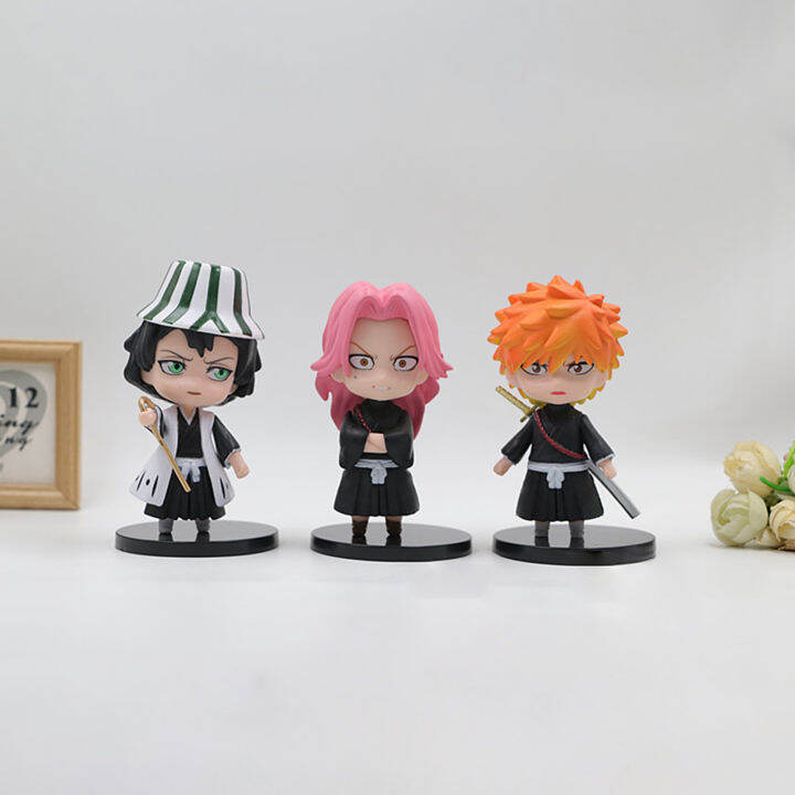 6pcs-cartoon-bleach-figures-toy-delicate-and-compact-decorative-model-toy-for-living-room-desktop-decoration