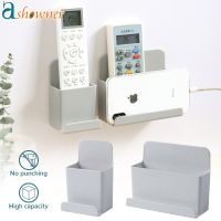 ✌☇ Remote Control Storage Box Mobile Phone Storage Rack Wall Mounted Organizer Remote Control Air Conditioner Stand Holder Rack