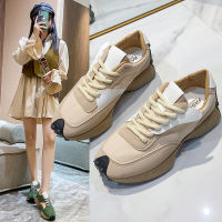 2021 Autumn and Winter Womens Sneakers Platform Comfortable Tennis Female Vulcanized Shoes Suede Lace-up Womens Sports Shoes