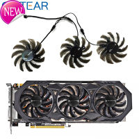 ใหม่3ชิ้น3pin 75มม. T128010SM PLD08010S12H GTX970 VGA GPU พัดลมเย็นสำหรับ Gigabyte GTX 970 Windforce G1กราฟิกการ์ดเป็นอะไหล่