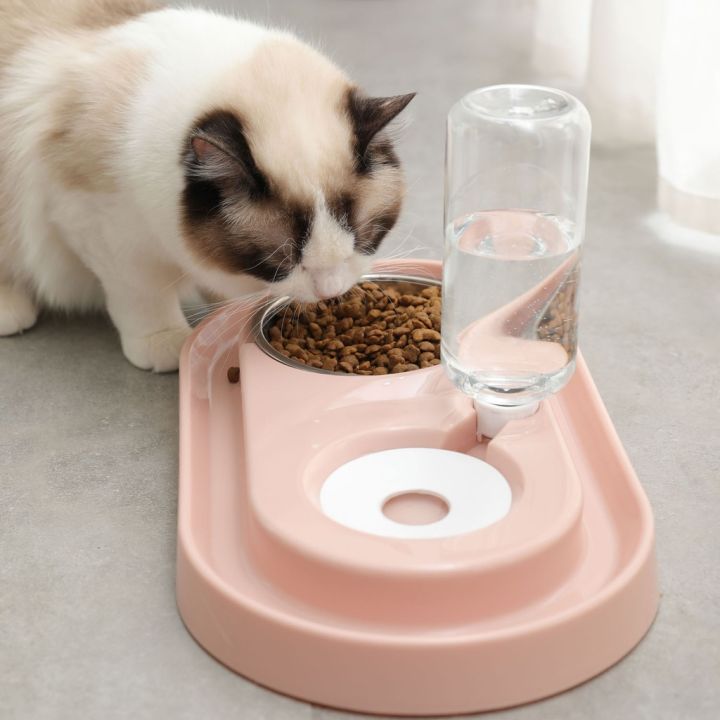 ส่งฟรี-cc-pet-ที่ให้อาหาร-ที่ให้น้ำ-กันมด-แมว-สุนัข-2-in-1-เครื่องให้อาหาร-เครื่องให้น้ำ-ชามกันมด-รุ่น-yp131-ชามแมว-ชามสุนัข