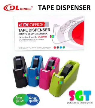 Ding Li Heavy Duty Tape Dispenser (Medium) - DL20032 - ( For Cellophane /  Stationery / Masking / Double Sided Tape ) - 1 & 3 Core Tape