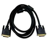 สาย DVI (24+1) to DVI(24+1) cable ยาว1.8m - สายดำ