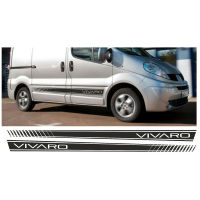 For VAUXHALL VIVARO Camper Side Stripes Decals Stickers Van Graphics JC-701