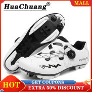HUACHUANG Giày Đạp Xe Không Khóa Cho Nam Và Nữ Giày Đạp Xe Leo Núi Tốc Độ