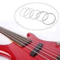 【cw】 1 Set of 5 Pcs Steel Strings for 5 String Bass Guitar Diameter 0.12 inch-0.04 inch Musical Instrument Guitar Parts Accessories