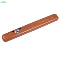 ?【Lowest price】HOMA ผู้ถือแปรงสีฟันแบบพกพากล่องเก็บของทนทานป้องกันภาชนะ