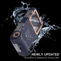 ?พร้อมส่งทุกวั?Universal Professional Diving Phone Case For Samsung Galaxy S22 ULTRA Coque 15M Waterproof Depth Cover For Samsung Galaxy S22