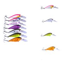 8cm/7.2g Plastic Lifelike Hooks Fishing Lure Bait 3D Fish Eye Artificial Lure Bait Accessory