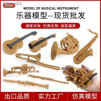 ? ของขวัญ จำลองชุดเครื่องดนตรีรุ่น French Horn ทรอมโบน คลาริเน็ต ขลุ่ย ทรัมเป็ต แซกโซโฟน ไวโอลิน กีตาร์ ตกแต่ง