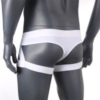 กางเกงในชาย Men Sexy Underwear Thigh Suspender G-String