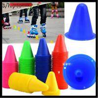 CHENKONGMUCW 5/10Pcs 5 สี อุปกรณ์เสริม Roadblock เครื่องมือโรลเลอร์สเก็ต Skate Marker Cones มาร์คกิ้งคัพ อุปกรณ์ฝึกซ้อม ฟุตบอล ลูกกลิ้ง ฟุตบอล