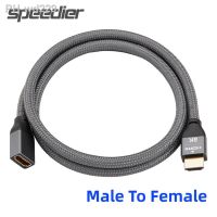 8K 60Hz 4K 120Hz High Speed HDMI2.1 Male To Female Extension Cable 0.5M 1M 2M 3M 8K HDMI-V2.1 Extender For HD TV HDMI-Devices