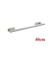 40cm 50cm Stainless Steel Bathroom Towel Rack Self Adhesive Wall-Mounted Bathroom Balcony Towel Clothes Shelf Hanger