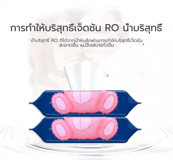 ผ้าเช็ดทำความสะอาดน่ารัก-1-ห่อ-40-ชิ้น-พกพาสะดวก-ผ้าเช็ดทำความสะอาดเด็ก-ผ้าเช็ดทำความสะอาดบรรจุภัณฑ์สวยงาม-ผ้าเช็ดทำความสะอาดสำหรับเด